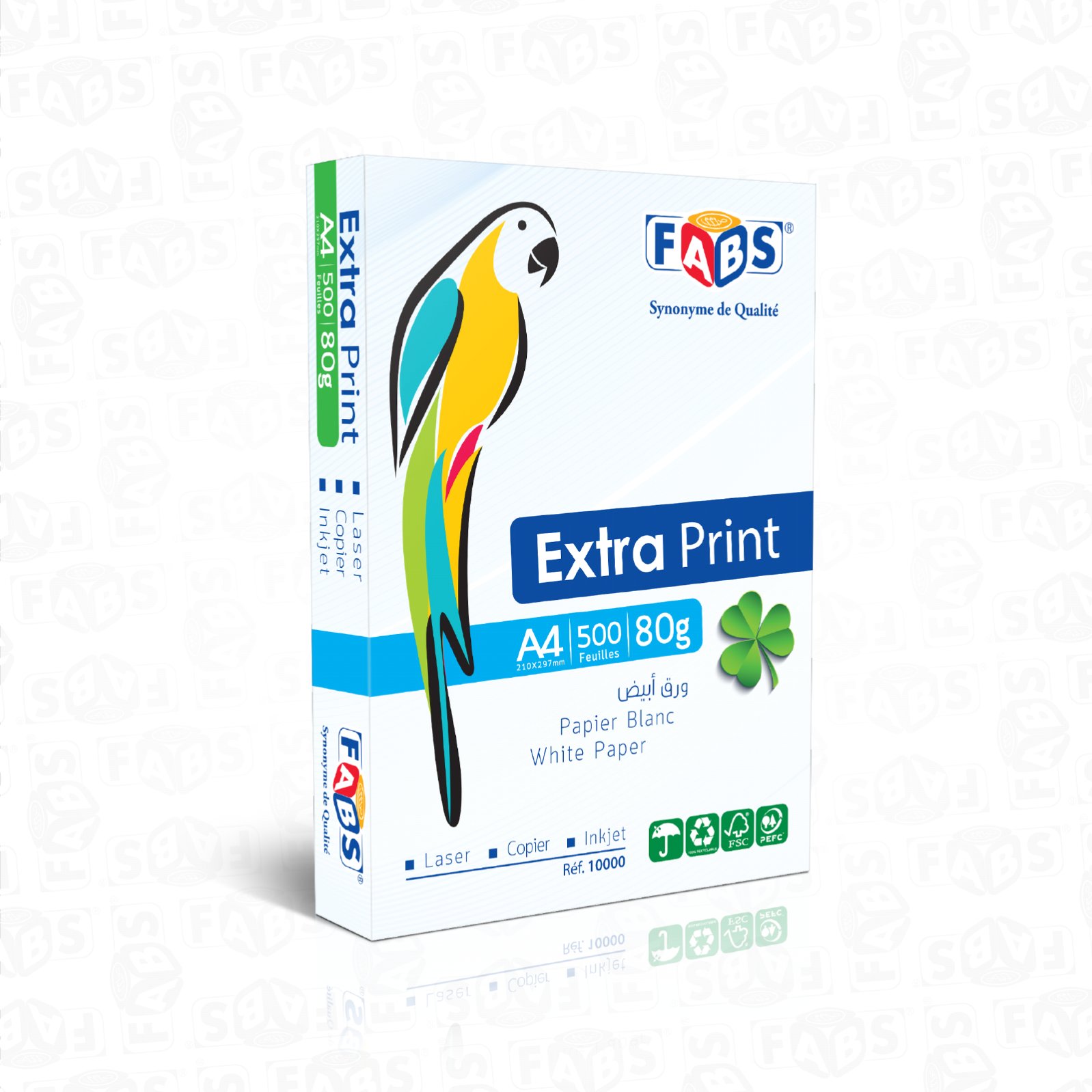 Papier extra blanc format A3 80g 500 feuilles - GALAXIE PAP